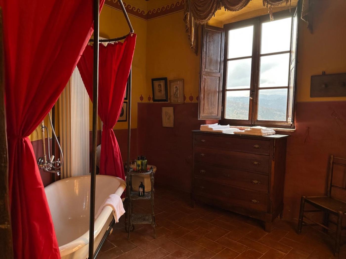 Seggiano Castello Di Potentino מראה חיצוני תמונה